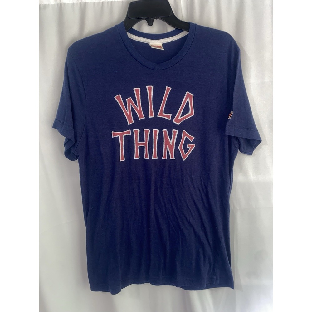 Homage Wild Thing Major League Movie Rick Vaughn‎ Cleveland Indians Shirt Medium